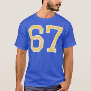 67 Vintage Varsity Retro College Style T-Shirt