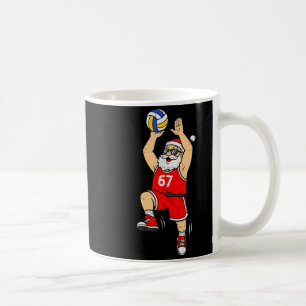 67 Volleyball Santa Six Seven Meme Christmas Srt M Coffee Mug