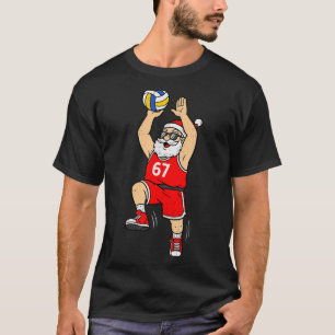 67 Volleyball Santa Six Seven Meme Christmas Srt M T-Shirt