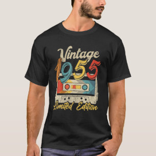 67 Years Old Vintage 1955 Cassette Tape Retro 67Th T-Shirt