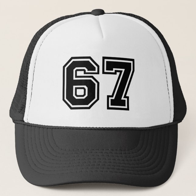 67th Birthday Classic Trucker Hat (Front)