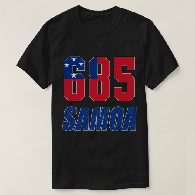 685 Samoa Design Clothing   T-Shirt (Design Front)