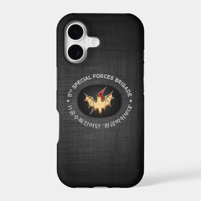 [68] 11th SF BDE Patch Special Edition Iphone Case (Back)
