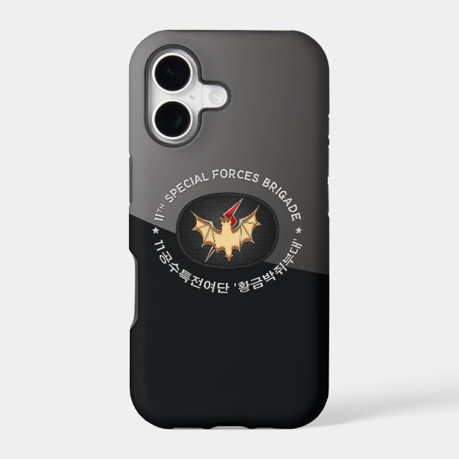 [68] 11th SF BDE Patch Special Edition Iphone Case (Back)