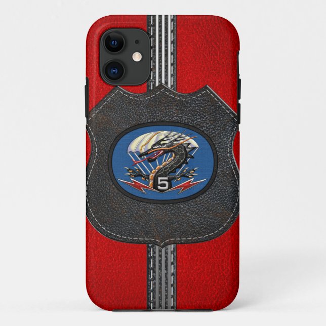 [68] 5th SF BDE Patch Case-Mate iPhone Case (Back)