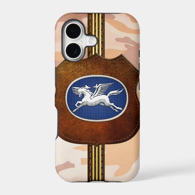 [68] 7th SF BDE Patch Iphone Case (Back)