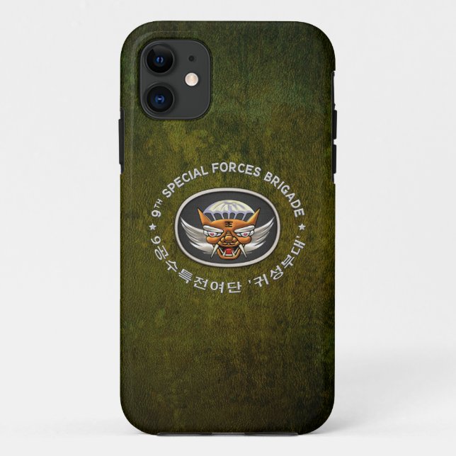 [68] 9th SF BDE Patch Special Edition Case-Mate iPhone Case (Back)