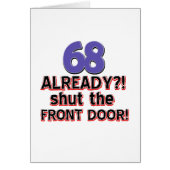 68 Already ?! Shut The Front Door ! (Front)