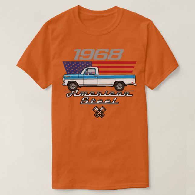 68 American Steel1 T-Shirt (Design Front)