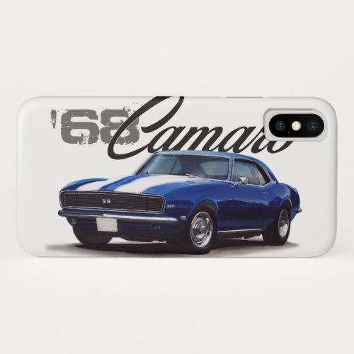 68 Camaro iPhone X Case