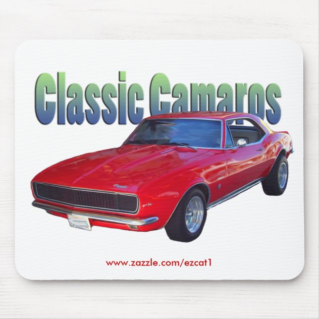 68' Camaro Mouse Pad (Front)