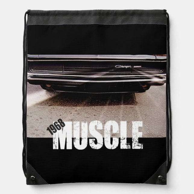 '68 Charger Cinch bag (Front)