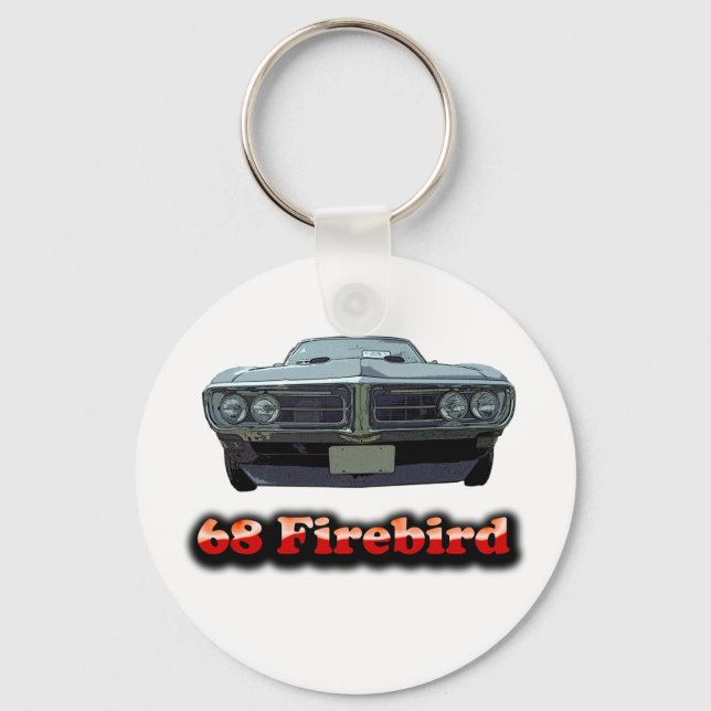 68 Firebird Keychain (Front)