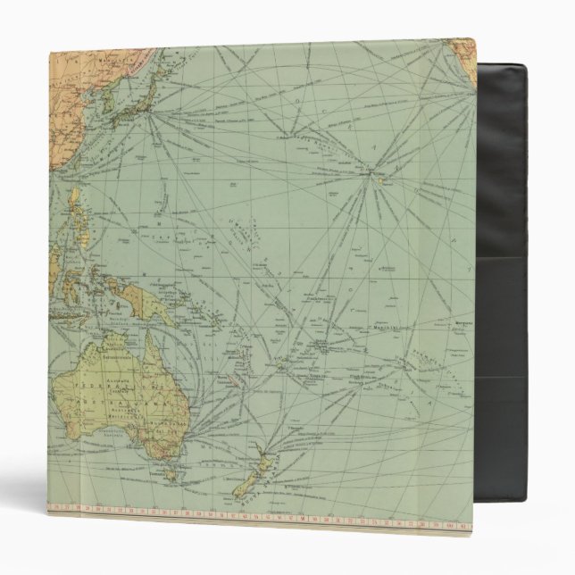68 lines of communication, Indian Ocean Binder (Front/Inside)