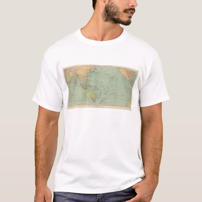 68 lines of communication, Indian Ocean T-Shirt (Front)