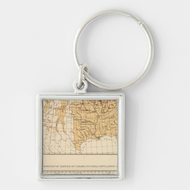 68 Natives Canada 1900 Keychain (Front)