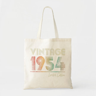 68 Years Old Vintage 1954 68th Birthday Gifts for  Tote Bag