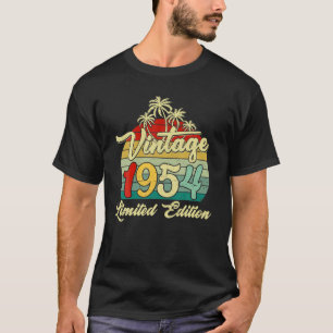 68 Years Old Vintage 1954 68Th Birthday Party Men T-Shirt