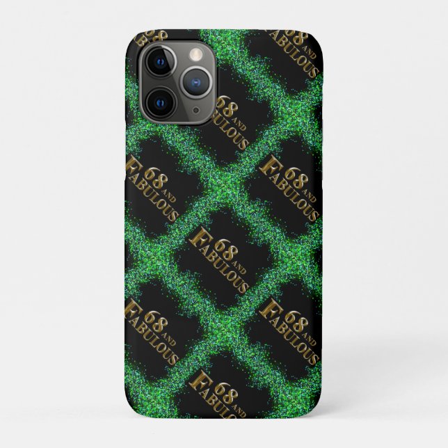 68th Birthday  Case-Mate iPhone Case (Back)