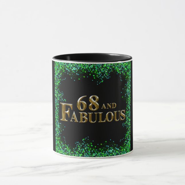 68th Birthday  Mug (Center)