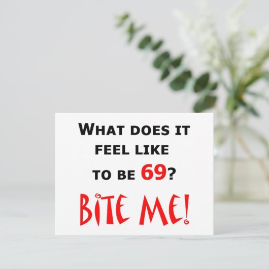 69 Bite Me! (Standing Front)