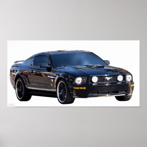 69 BOSS 429 MUSTANG COFFEE POSTER