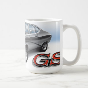 69 Buick GS in Silver Coffee Mug