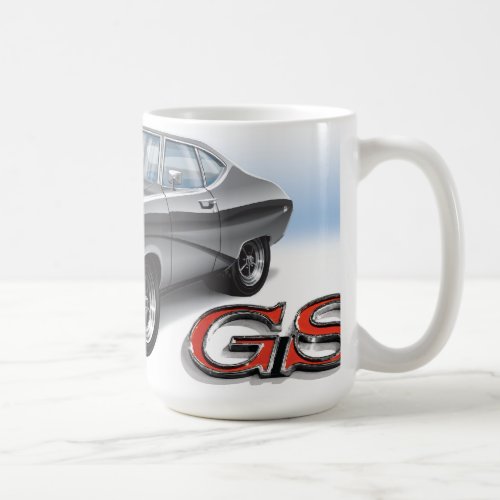 69 Buick GS in Silver Coffee Mug
