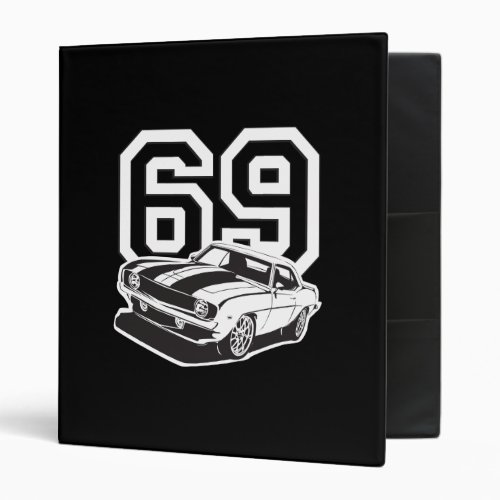 69 Camaro Binder