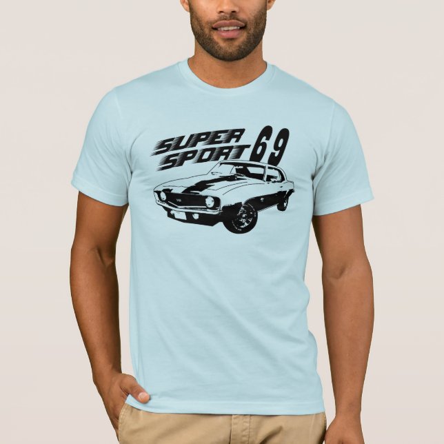 69 Camaro SS Graphic T Shirt (Front)
