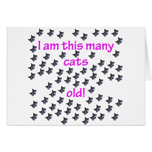 69 Cat Heads Old Cards (Front Horizontal)