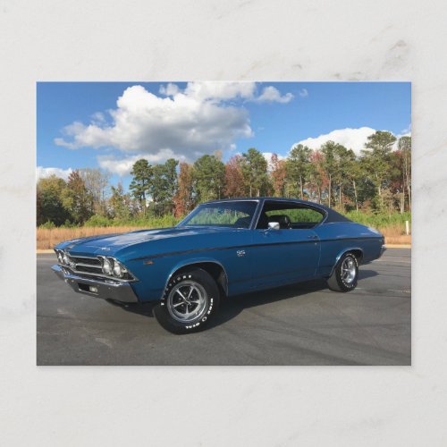 69' Chevy Chevelle SS Postcard