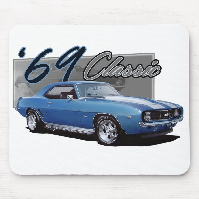 69 Classic Muscle Mouse Pad (Front)