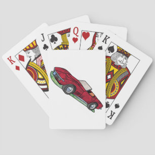 69 Corvette Sting Ray Roadster Poker Cards