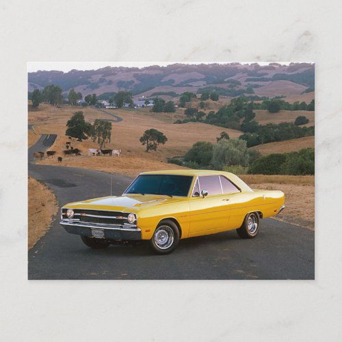 69' Dodge Dart Postcard