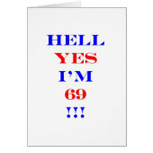 69 Hell yes! (Front)