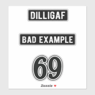 69 Helmet Sticker Packs