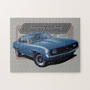 69 Muscle Car Splash Jigsaw Puzzle