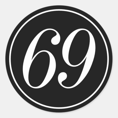 69 sticker