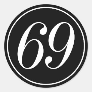 69 sticker