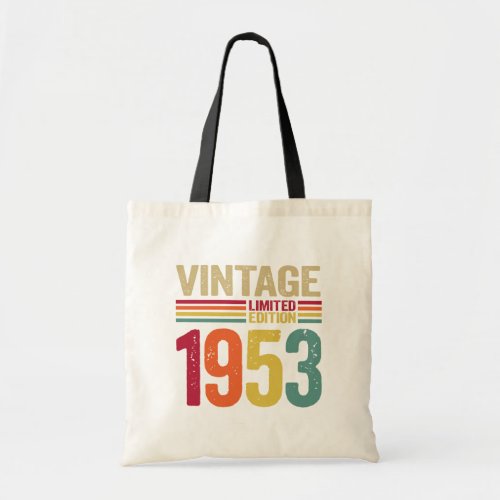 69 Year Old Gifts Vintage 1953 _69th Birthday gift Tote Bag
