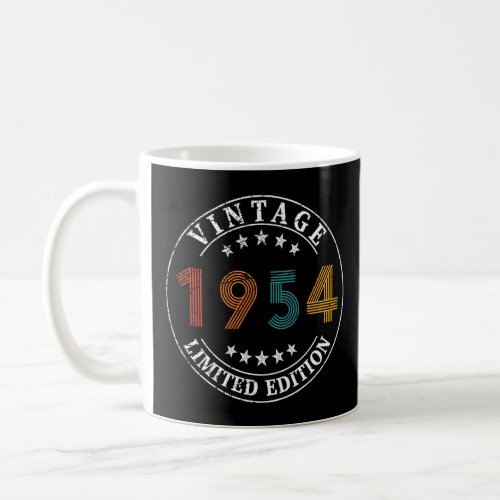 69 Year Old Retro Vintage 1954 69th Birthday  Coffee Mug