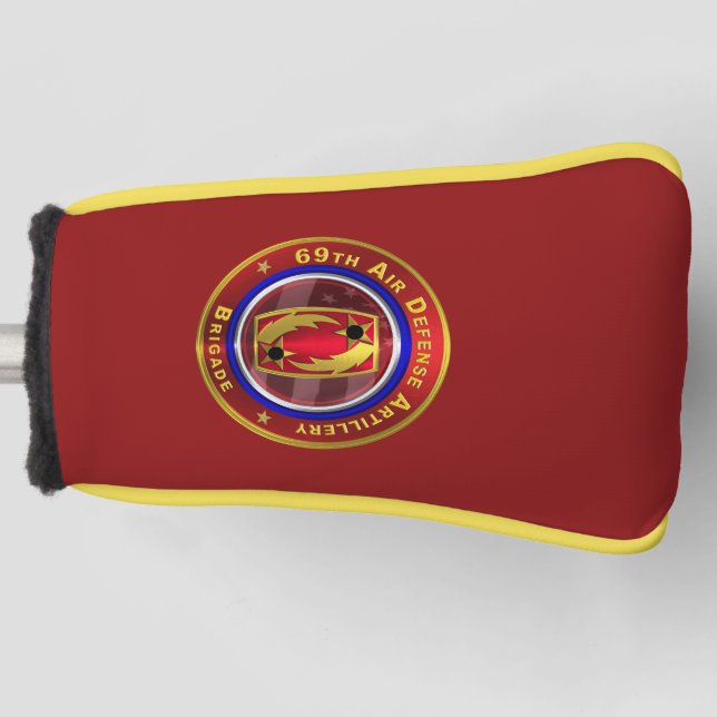 69th Air Defense Artillery Brigade  Golf Head Cover (Front)