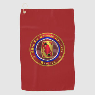 69th Air Defense Artillery Brigade Golf Towel