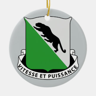 69th Armored Regiment Ceramic Ornament