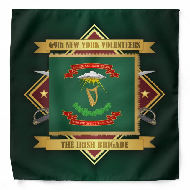 69th New York Volunteer Infantry Bandana (Front)
