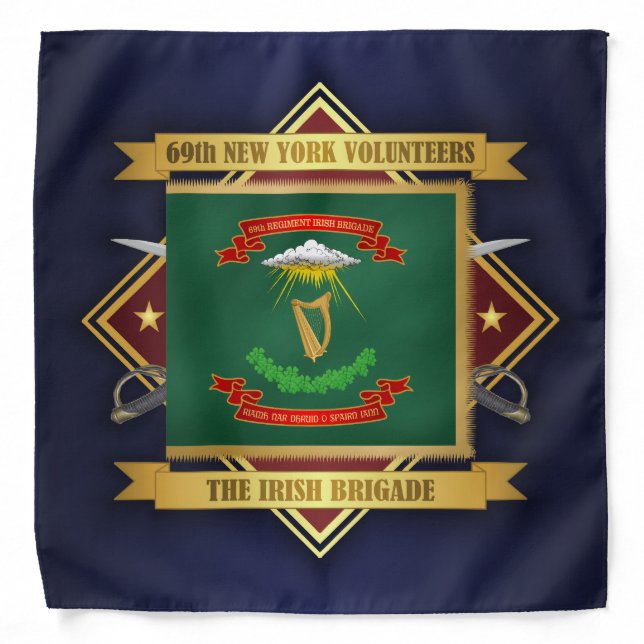 69th New York Volunteer Infantry Bandana (Front)
