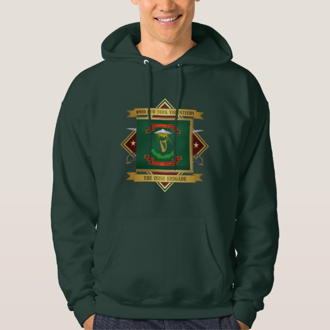 69th New York Volunteer Infantry Hoodie (Front)