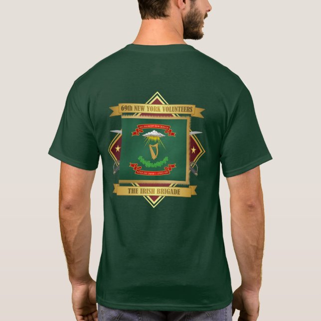 69th New York Volunteer Infantry T-Shirt (Back)