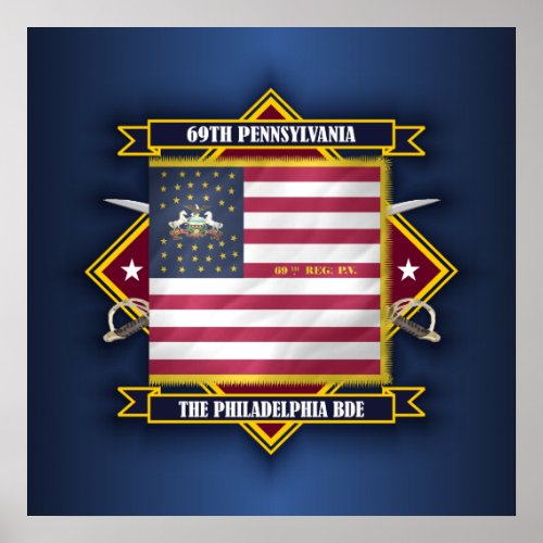 69th Pennsylvania Infantry Poster